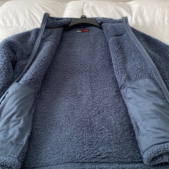 32llHeat blue cozy jacket - size L 14/16 - Picture 4 of 5